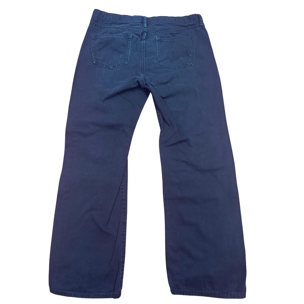 Old Navy Black Straight‎ Leg Jeans: Girls 14 Plus. Built-In Tough Stretchy
